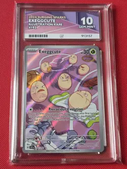 Pokemon TCG - Exeggcute Illustration Rare 192/191 ACE 10 - Surging Sparks - Image 1