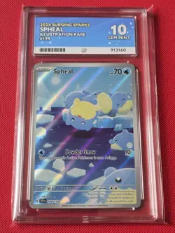 Pokemon TCG - Spheal Illustration 199/191 ACE 10 - Surging Sparks - Image 1