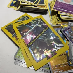 Pokemon Cards Opened 2022 2023 Almost 2 lbs Assortment Holo Reverse Common Tin - Image 4
