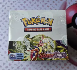 Pokemon Scarlet And Violet Base Set Booster Box Sealed English TCG Cards - Image 1