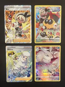 Pokemon Trainer Gallery Lot 4 Cards Bea Melony Frosmoth Falinks Holo NM - Image 1