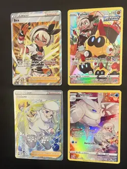 Pokemon Trainer Gallery Lot 4 Cards Bea Melony Frosmoth Falinks Holo NM - Image 3