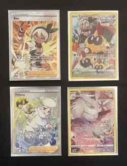Pokemon Trainer Gallery Lot 4 Cards Bea Melony Frosmoth Falinks Holo NM - Image 4