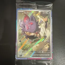 N's Zoura Black Star Promo Pokemon Journey Together SV 189 Pack Cards Sealed - Image 1