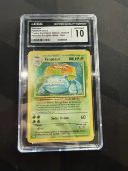 Pokemon Venusaur 003/034 Holo Rare Pokemon Trading Card Game Classic CGC 10 🔥🔥 - Image 1