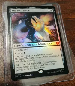 The Soul Stone Marvel's Spider-Man Foil SPM 066 Mint Pack Fresh & Ships Same Day - Image 1