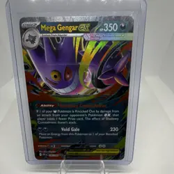 Pokemon Mega Gengar EX Double Rare Holo 056/094 Me02 Phantasmal Flames HP 350 - Image 1