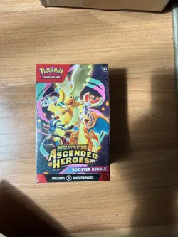 Pokemon TCG Mega Evolution Ascended Heroes Booster Bundle 6 Packs English - Image 1