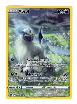 Pokemon: Absol GG16 Crown Zenith Galarian Gallery Ultra Rare Holo NM - Image 1