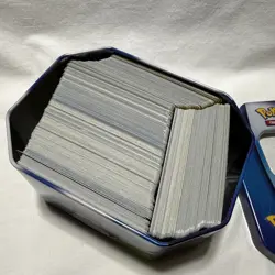 Pokemon Cards Opened 2022 Almost 2 lbs Assortment Holo Reverse Common In Tin - Image 2