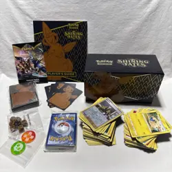 Pokemon Shining Fates Elite Trainer Box Trading Card Game - Opened - Image 1