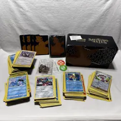Pokemon Cards Opened 2021 Almost 2 lbs Assortment Holo Reverse Common - Image 1