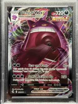 Gengar VMAX #157/264 Holo Ultra Rare - PSA 10 - SWSH08: Fusion Strike Pokemon - Image 3
