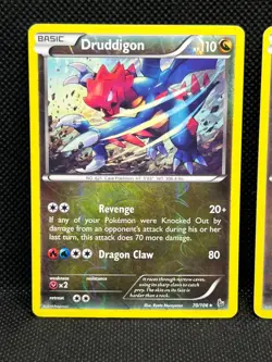 Pokemon Tcg Druddigon 70/106 Flashfire Reverse & Holo - Image 2