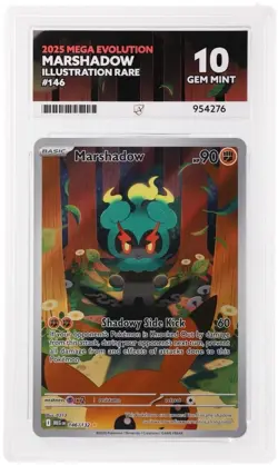 Marshadow 146/132 Mega Evolution - Pokemon - Ace 10 Perfect Subgrades - Image 1