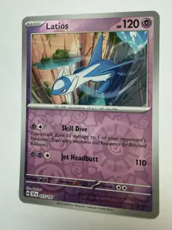 Pokemon Latios 077/191 Uncommon Reverse Holo Surging Sparks NM - Image 4