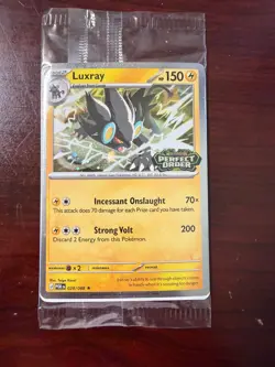 Pokemon Luxray 028/088 Perfect Order Best Buy Stamped Promo SEALED - Image 1