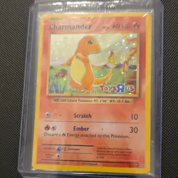 Pokemon Charmander Toys R Us Promo Holo 009/108 Miscellaneous 60 HP 2016 English - Image 1