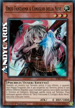 ORCO FANTASMA & CONIGLIO DELLA NEVE • Super R • RA04 IT015 • 1Ed • Yugioh! - Image 1