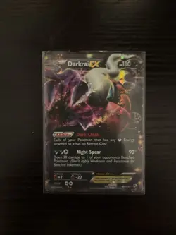 Pokemon TCG Darkrai EX 63/108 Dark Explorers Holo Ultra Rare 2012 - Image 1