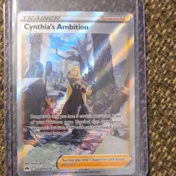 Pokemon Cynthia's Ambition GG60/GG70 Crown Zenith Ultra Rare Holo English - Image 1