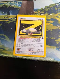 2002 Pokemon Snorlax #49 PSA 9 (WOTC Black Star Promos) - Image 1