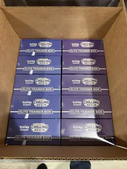 Pokemon Chilling Reign Elite Trainer Box ETB 2 Box Set New Sealed! CALYREX VMAX - Image 1