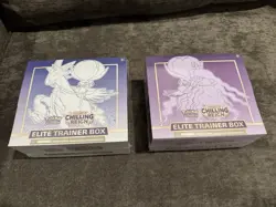 Pokemon Chilling Reign Elite Trainer Box ETB 2 Box Set New Sealed! CALYREX VMAX - Image 2