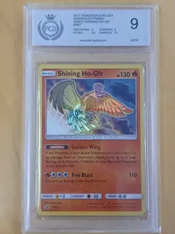 Shining Ho-Oh SM70 Shining Legends Englisch MINT PGS 9 Graded Pokemon - Image 1