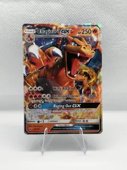 Pokemon Charizard GX 20/147 Burning Shadows Holo VG - NM - Image 1
