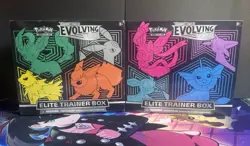 Pokemon TCG Sword & Shield Evolving Skies Elite Trainer Box Set Of 2 820650808944 - Image 1