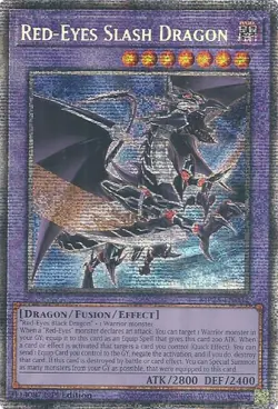 Red-Eyes Slash Dragon-Starlight Rare - 1st Edition - MP25-EN031 - 2025 Mega-P... - Image 1