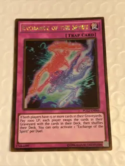 Exchange of the Spirit - PGL2-EN066 - Gold Rare - 1st Edition NM YuGiOh! Premiu - Image 1