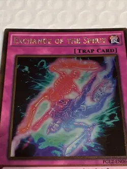 Exchange of the Spirit - PGL2-EN066 - Gold Rare - 1st Edition NM YuGiOh! Premiu - Image 2