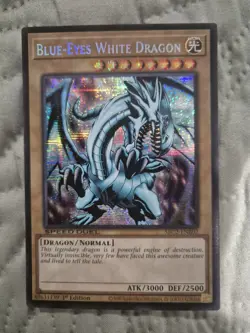 Blue-Eyes White Dragon - SBC2-ENB02 - SECRET RARE US Import - Image 1