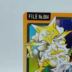 Pokemon Cards Bandai Carddass Kadabra File No.064 1997 EX Japanese i626 - Image 2
