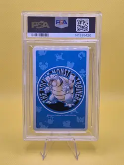 Moltres - PSA 10 - Pokemon Blue - 4 Of Clubs - 1998 Playing Card - #146A - Image 2