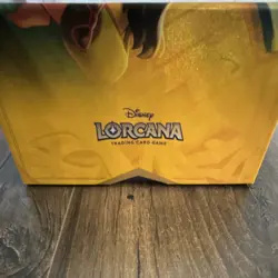 Disney Lorcana Card Game Lot Anna Pico Cogsworth Stratos Deck Box - Image 1