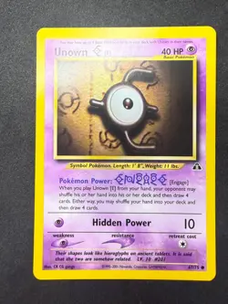 Unown E 67/75 | Neo Discovery | Pokemon Card | NM - Image 1