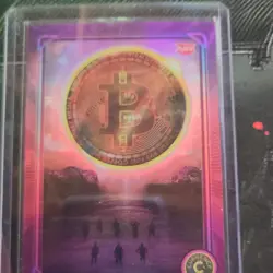 CARDSMITHS Currency CCG Bitcoin Meta-Rare Refractor Card MR#1 2025 - Image 1