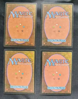 4x MTG Arcane Denial Playset (Sword) Alliances Magic The Gathering NM/MT See Pic - Image 2