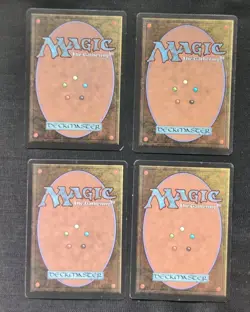 4 x MTG Alliances Pyrokinesis Playset Magic The Gathering NM See Pics - Image 2
