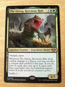 The Gitrog, Ravenous Ride - Outlaws of Thunder Junction (206) - MTG - Image 1