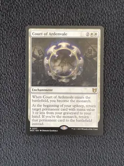 Court of Ardenvale (021) Wilds of Eldraine Commander WOC MTG Magic - Image 1