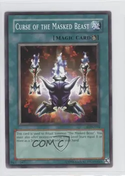 Curse of the Beast Unlimited YuGiOh Labyrinth Nightmare #LON-016 2003 READ - Image 1