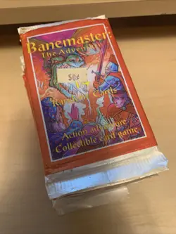 Lot of 17 Sealed Vintage Banemaster Card Packs - Image 1