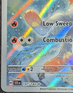 🔥 Raboot 147/142 Holo Pokemon Card Scarlet & Violet Rare Full Art NM - Image 5