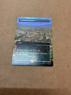 Sunbaked Canyon R 0111 Foil Assassins Creed - MTG - Image 1