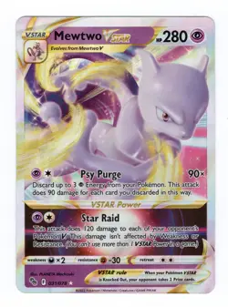 Mewtwo VStar 031/078 V Star Ultra Rare Holo Pokemon TCG 2022 NM Near Mint - Image 1