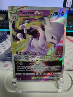 Mewtwo VStar 031/078 V Star Ultra Rare Holo Pokemon TCG 2022 NM Near Mint - Image 3